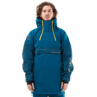 Dragonfly Куртка-анорак сноубордическая Uktus Man Dark Ocean - Yellow в Липецке