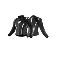 Shima Куртка Кожаная женская Miura 2.0 Black/White в Липецке