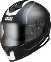 IXS Шлем HX 1100 2.0 Чёрн-серо-белый глянец в Липецке