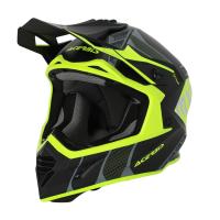 Acerbis Шлем кроссовый X-Track 22-06 Black/Fluo-Yellow в Липецке