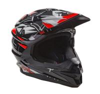 AiM Шлем кроссовый JK803S Red/Black в Липецке