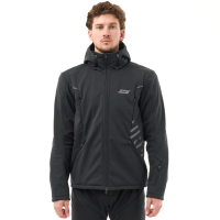 Dragonfly Мототолстовка DF Urban Man 2025 Black с защитой в Липецке