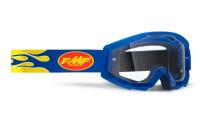 100% Очки FMF Powercore Goggle Flame Navy/Clear Lens в Липецке