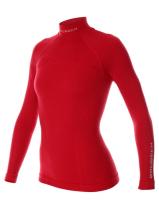Brubeck Футболка женская дл.рукав Wool Merino 78% Малина в Липецке