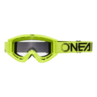 Oneal Маска кроссовая B-Zero V.22 желтая оправа, прозрачная линза в Липецке