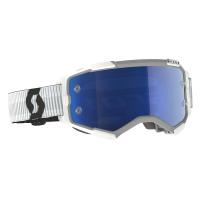Scott Очки кроссовые Fury white blue chrome works в Липецке