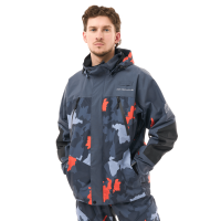 Dragonfly Мембранная куртка Quad 2.0 Man 2025 Grey - Orange Camo в Липецке