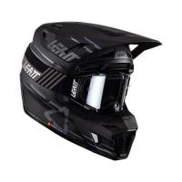 Leatt Мотошлем кроссовый Moto 9.5 Carbon Helmet Kit V26 Black в Липецке