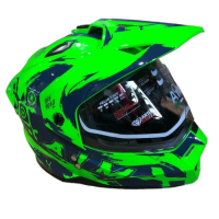 AiM Шлем детский JK802Y Green/Blue в Липецке