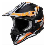 IXS шлем кроссовый 362 2.2 Черно-серый-оранжевый в Липецке