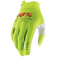 100% Мотоперчатки текстильные ITrack Fluo/Yellow в Липецке