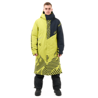Dragonfly Плащ зимний Race Coat Man 2025 Lime-Black в Липецке