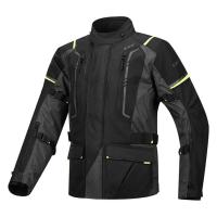 LS2 Мотокуртка мужская Narvik Man Jacket серо-черно-желтый в Липецке