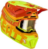 Leatt Шлем кроссовый Kit Moto 7.5 V23 Citrus в Липецке