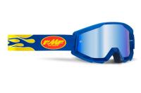 100% Очки FMF Powercore Flame Navy Зеркальная/Синяя линза в Липецке