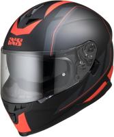 IXS Шлем HX 1100 2.0 Черно-красный матовый в Липецке