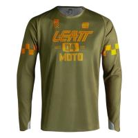 Leatt Джерси Moto 4.5 Enduro X-Flow V27 Speed Khaki Brown в Липецке