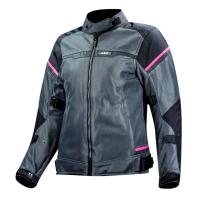 LS2 Мотокуртка женская Riva Lady черно-темно-серо-розовый в Липецке