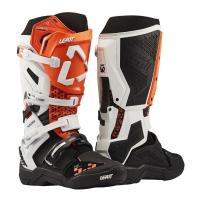 Leatt Мотоботы кроссовые 5.5 FlexLock Evo V27 White/Orange в Липецке