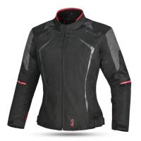 Dimox Мотокуртка текстиль Horizon Women Black/Red в Липецке