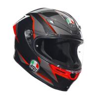 AGV Шлем K6 S 2206 Slashcut Black/Grey/Red в Липецке