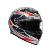 AGV Шлем K3 22.06 Space Matt White/Red Fluo в Липецке