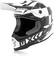 Acerbis Шлем детский Impact Steel kid White/Black в Липецке