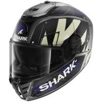 Shark Шлем Spartan RS Stingrey Mat Antracite/Antracite/Blue в Липецке
