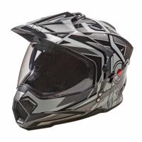 AIM Шлем кросс/эндуро JK802S Black/Grey/White в Липецке