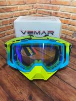 Scout Vemar Маска кросс MJ-1024-1 сине-желтая в Липецке