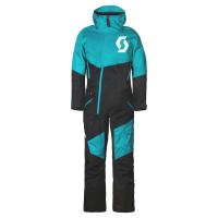 Scott Комбинезон зимний женский Back-X Dryo black/breeze blue  в Липецке