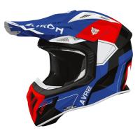 Airoh Шлем Aviator Ace 2 Shield Blue-Red Gloss в Липецке