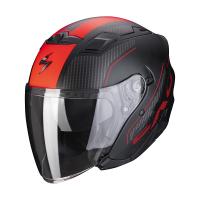 Scorpion Exo Мотошлем Exo-230 Condor Черный Матовый/Красный/Карбон в Липецке