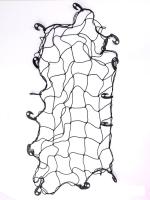 STARKS Сетка багажная NET KVADRO (80/80) Чёрный в Липецке