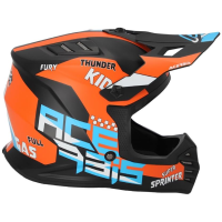 Acerbis Шлем детский Profile Junior Black/Orange в Липецке