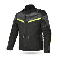 Dimox Мотокуртка текстиль Tour Tech Mens Black/Grey/Yellow в Липецке
