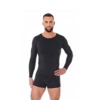 Brubeck Футболка мужская дл.рукав Comfort Wool Графит в Липецке