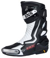 IXS Мотоботы RS-1000 черный/белый в Липецке