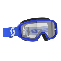 Scott Очки кроссовые Primal clear blue/white clear works в Липецке