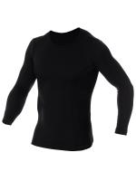 Brubeck Футболка мужская дл.рукав Comfort Wool Черный в Липецке