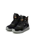 Scout Мотоботинки мужские Sneaker Черный/Коричневый в Липецке