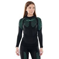 Dragonfly Термофутболка DF 3DThermo Green с длинным рукавом Woman в Липецке