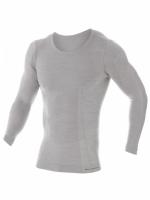 Brubeck Футболка мужская дл.рукав Comfort Wool Серый в Липецке