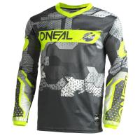 Oneal Джерси Element Camo V.22, детская, унисекс Серый/Желтый в Липецке