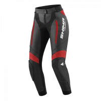 Shima Мотоштаны Кожаные женские Miura 2.0 Black/Red в Липецке