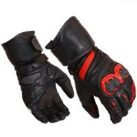 Scout Перчатки кожаные Carbon Черный/Белый/Красный в Липецке