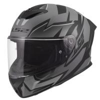 LS2 Мотошлем FF820 Rapid III Xtrem Black Grey в Липецке