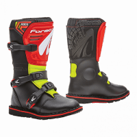 Forma Ботинки кроссовые детские Rock Black/Red/Yellowfluo в Липецке