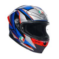 AGV Шлем K6 S 2206 Slashcut Black/Blue/Red в Липецке