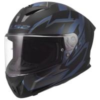 LS2 Мотошлем FF820 Rapid III Xtrem Black Blu Petrol в Липецке